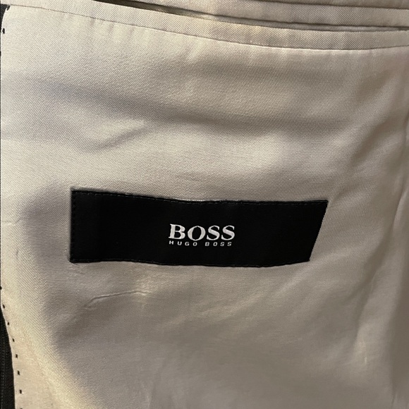 Hugo Boss Charcoal Pinstripe Men's Suit - 36 - Picture 4 of 16